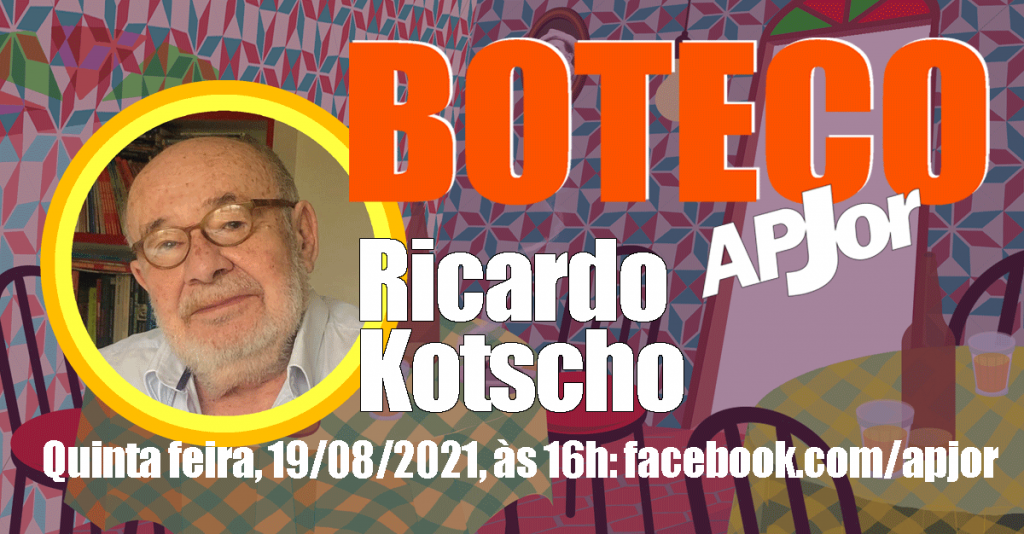 Boteco APJor recebe Ricardo Kotscho