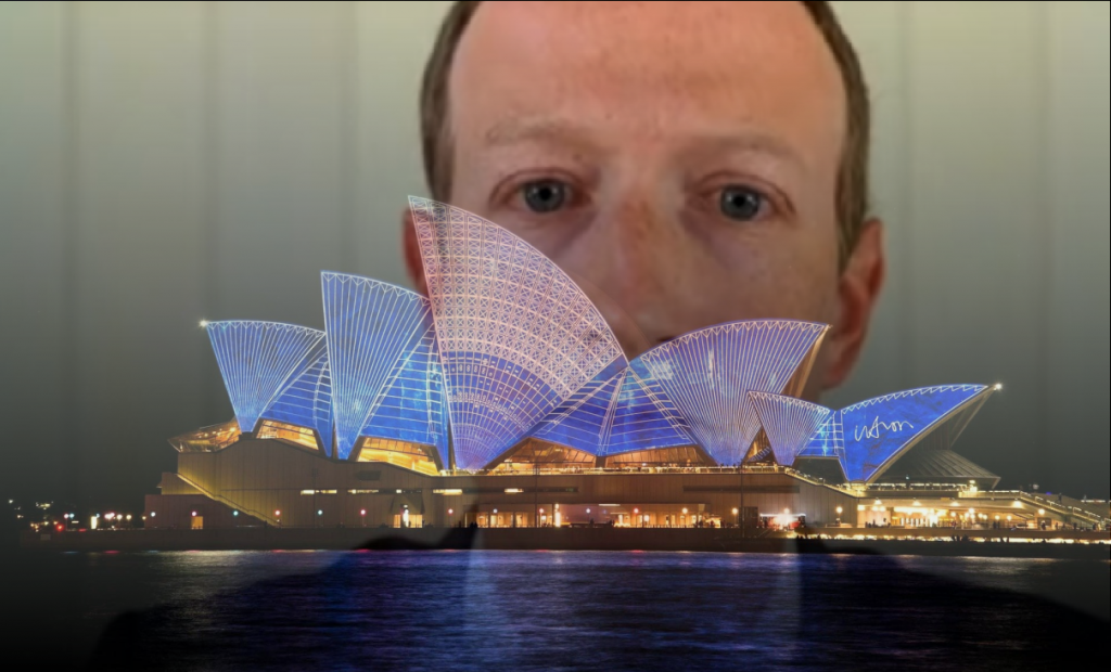 Facebook retalia governo australiano