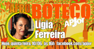 boteco apjor recebe ligia ferreira